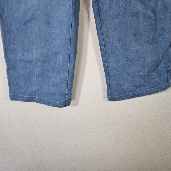 Whimsy + Row Flora Wide Cropped Leg Pant Size M - Picture 8 of 15